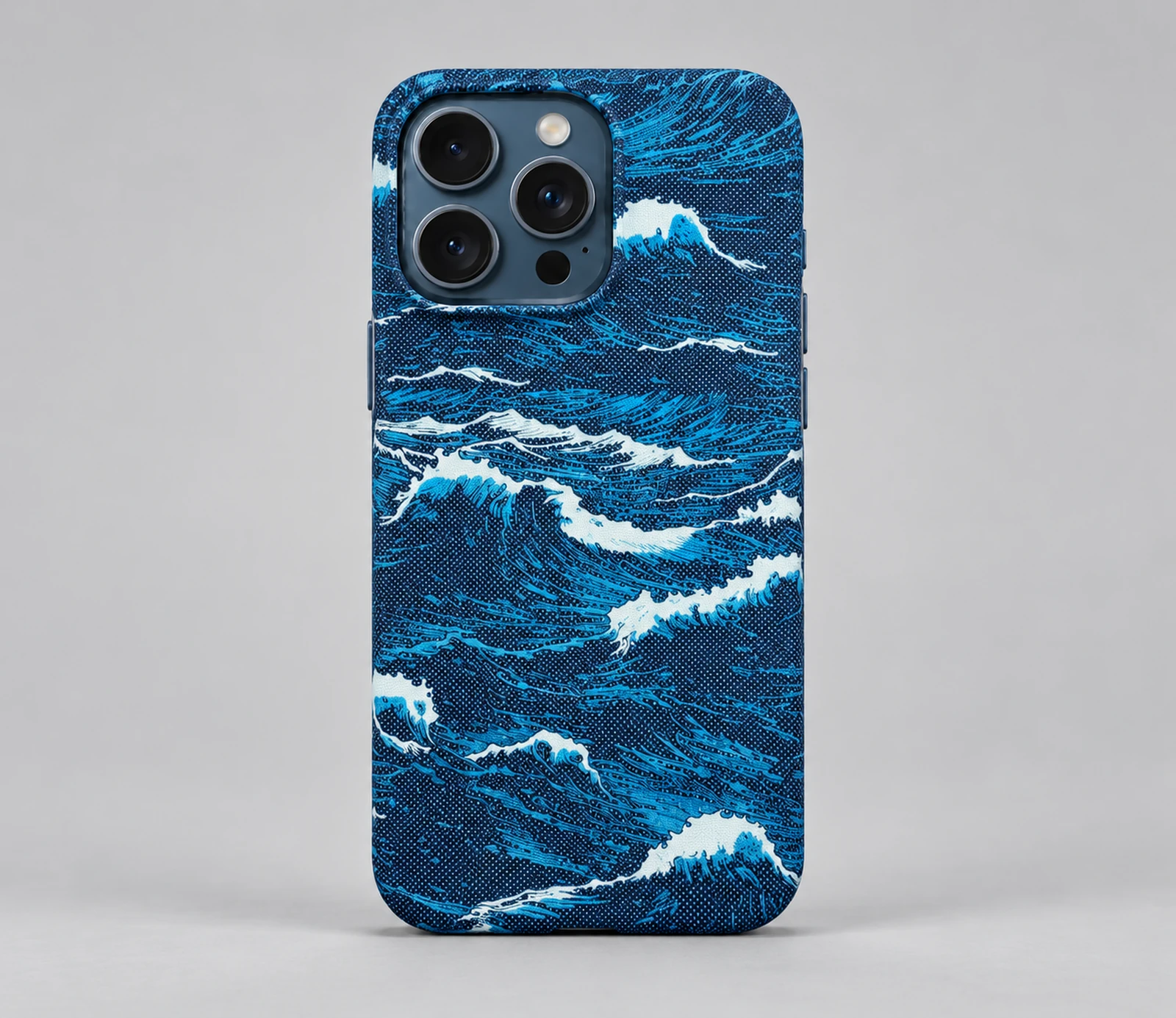 VAULN ლურჯი ტალღის ქეისი iPhone 15 Pro Max-ისთვის — ძირითადი ხედი