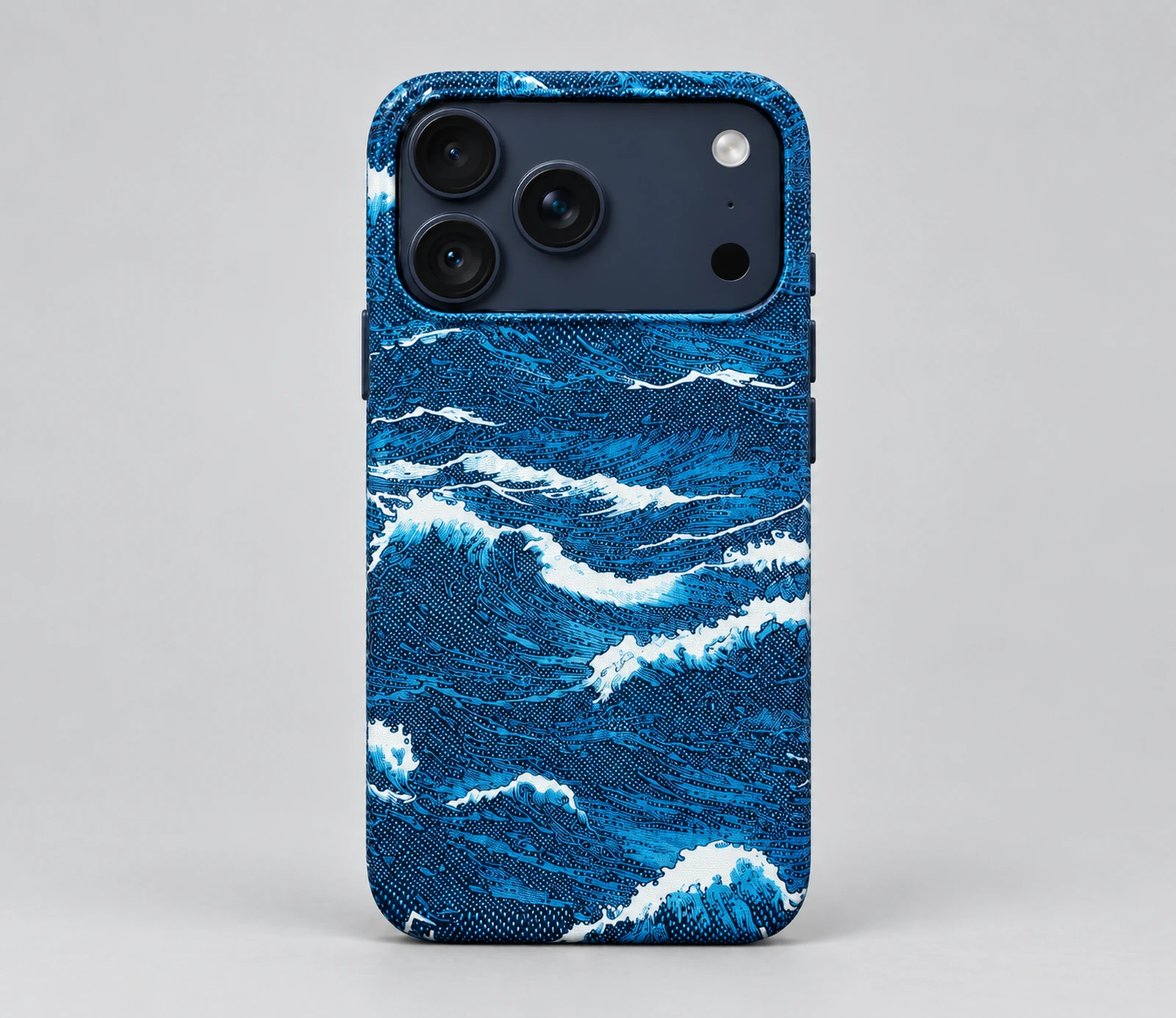 VAULN ლურჯი ტალღის ქეისი iPhone 17 Pro-ისთვის — ძირითადი ხედი